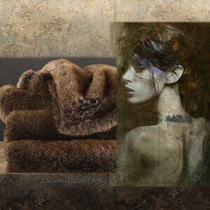 VIDEO POSTED!!! 🖤🌹Beautiful Ultra Real Faux Fur🖤🌹🖤Chocolate Brown